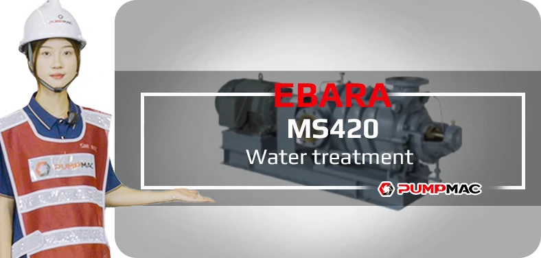 Ebara MS420 Water treatment Video